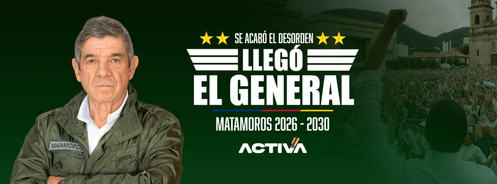 General (r) de la República. Una vida de servicio, no de política. Mi misión es devolverle el orden, la dignidad y la seguridad a Colombia. Se acabó el desorden. Llegó el General